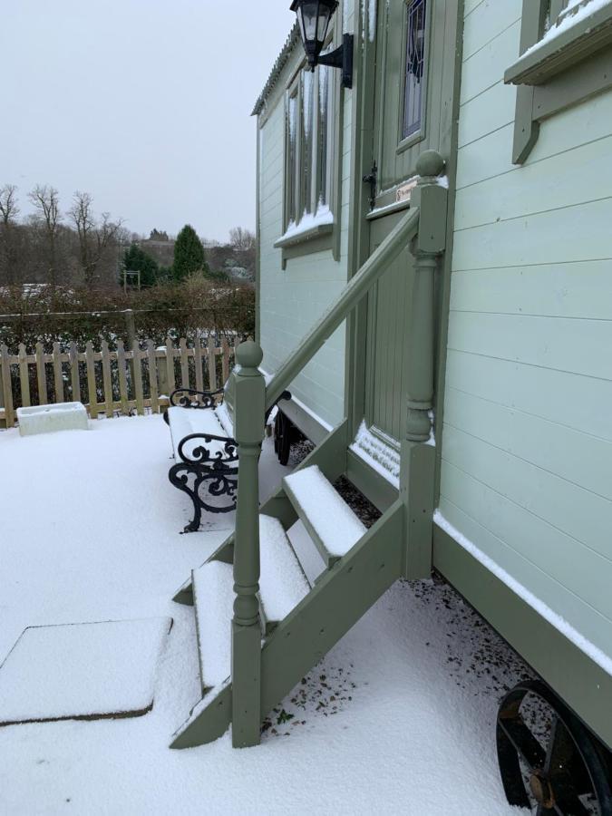 Sheepwash Shepherds Hut Bebside Exterior foto